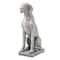 Glitzhome® 28" Sitting Labrador Retriever Dog Statue